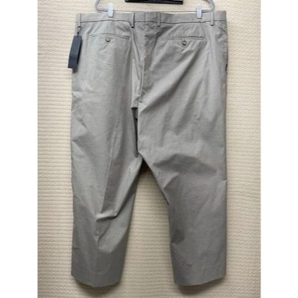 NWT Banana Republic‎ Stretch Black Micro Houndstooth Dress Pants Men Size 44x27